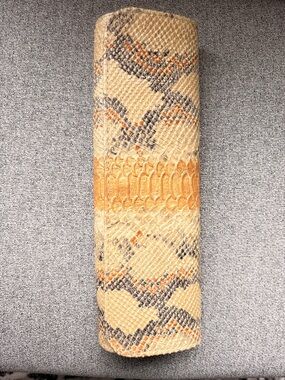 Diego Rocha Snake-Embossed East West Clutch